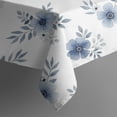 thumbnail image 5 of Pioneer Flower Floral Print Pattern Square Tablecloth, Waterproof Wipeable Spillproof Washable Table Cover for Home Kitchen Party Decor, 42"x42", 5 of 6