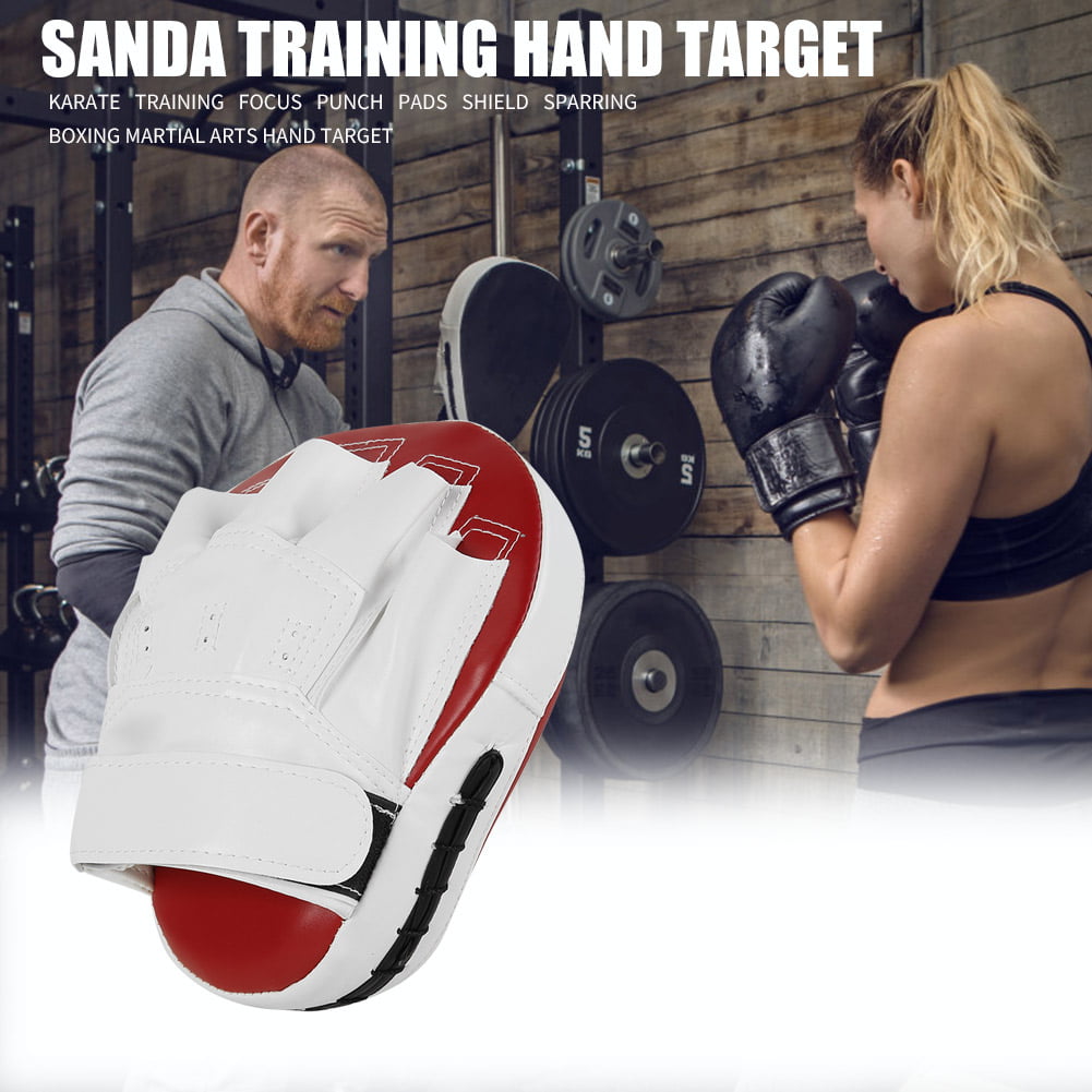 Arc Kickboxing Hand Target Sanda Fighting Training Focus Kick Punch Pad 