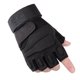 thumbnail image 3 of Guantes tácticos de medio dedo para deportes al aire libre, protección y calidez (negro, talla M), 3 of 6