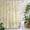 Ginger Yellow, variant on Gray Palm Tree Shower Curtain - Water Repellent Fabric Shower Curtains Washable, Summer Tropical Plants Leaves Vintage Flowers Decorative Polyester Cloth Bathroom Curtains Modern Bath Decor 36"x72"