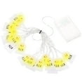 thumbnail image 3 of MesaSe Halloween Tombstone String Lights | 20pcs R.I.P Graveyard Tombstone LED Light String | 9.8ft Halloween Decorative Lights Battery Operated Outdoor Decoration, 3 of 6