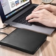 thumbnail image 4 of Lecteur CD DVD Externe, Lecteur CD DVD Portable USB 3.0 DVD/-RW Mince Réécrivain Graveur de ROM CD DVD Lecteur CD DVD pour Ordinateur Portable Ordinateur de Bureau MacBook PC Windows Linux Mac Os, 4 of 5