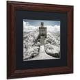 thumbnail image 2 of Trademark Fine Art "White Wall V" Canvas Art by Philippe Hugonnard, Black Matte, Wood Frame, 2 of 4