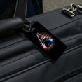 thumbnail image 3 of Electric Guitars American USA Flag Rock and Roll Red White Blue Luggage ID Tags Suitcase Carry-On Cards - Set of 2, 3 of 6