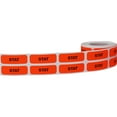 thumbnail image 2 of Stat Medical Healthcare Fluorescent Red Labels | .5 x 1.5" Rectangle - 500 Pack, 2 of 3