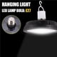 thumbnail image 4 of Matsuzay Lámpara solar al aire libre Jardín LED Camping Lámpara solar 10W E27 Luz colgante Sensor de movimiento 3 Modo Brillo Iluminación y accesorios Matsuzay HA024818-00, 4 of 6