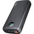 thumbnail image 1 of Biwat-Power-Bank-Portable-Charger - 40000mAh Power Bank QC 4.0 and PD 30W Quick Charging Built-in LED Display 2 USB 1Type-C Output Compatible with Most Electronic Devices on The Market(Light Black), 1 of 1