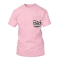 thumbnail image 5 of TKKCS Mens Short Sleeve T-Shirt with Print Pocket- Summer Casual Pullover Lightweight Breathable Crew Neck Tees Pink Size M, 5 of 7