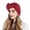Wine, variant on PoureLoom Chemo Headwear for Women Soft Stretch Elastic Turbans Hats Head Coverings Scarf Headwraps for Hair Loss White One Size
