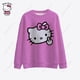 thumbnail image 2 of Sudadera con estampado de Hello Kitty para mujer, ropa holgada de gran tamaño, sudaderas con capucha con estampado de dibujos animados, abrigo de otoño, 2 of 4
