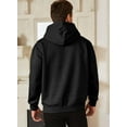 thumbnail image 2 of CAILDANL Mens Casual Cotton Hooded Collar Drawstring Hoodies Pullover Sweatshirts Casual Long Sleeve Shirts, 2 of 2