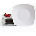 thumbnail image 4 of Gibson Home Zen Buffet 8-Piece Dinner Plate Set - White, 4 of 6