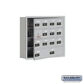 thumbnail image 1 of SalsburyIndustries 19145-14ARC Cell Phone Storage Locker With Front Access Panel - 4 Door High Unit, Aluminum, 1 of 1