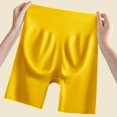 thumbnail image 1 of Shorts de Sécurité Sans Couture Couleur Unie pour Femmes Taille Haute, 1 of 4
