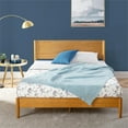thumbnail image 4 of ZINUS Allen Mid Century Wood Platform Bed Frame / Brown / King, 4 of 8