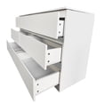 thumbnail image 5 of Pouseayar Chest of Drawers Dresser No Handles, 6 Drawer Chest with Wide Storage, Modern Contemporary 6-Drawer Cabinet for Bedroom Living Room Hallway, White, 5 of 7