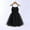 Black, variant on Cethrio Flower Girls Dress Solid Nets Cute Black Princess Dress Size 7-8 Years