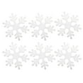 thumbnail image 5 of Cheers.US 1 Set Large Snowflakes White Snowflakes Christmas Decorative Hanging Ornaments Window Decor Winter Outdoor Decorations, 5 of 7