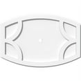thumbnail image 6 of 34"W x 22 5/8"H x 1"ID x 18 1/4"C x 1"P Kailey Architectural Grade PVC Contemporary Ceiling Medallion, 6 of 7