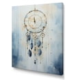 thumbnail image 2 of Designart "Blue Dreamcatcher Threads III" Dream catcher Wall Art Living Room, 2 of 7