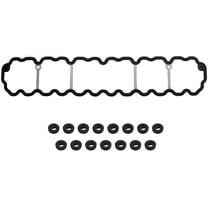 Anxingo VS50458R Valve Cover Gasket, Replacement for Jeep Cherokee 1996-2001, Grand Cherokee 1996-2001, TJ Wrangler 1997-2006 4.0L L6