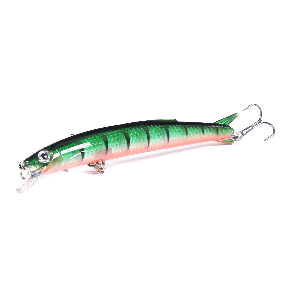 HENGJIA Fishing Lures Large Hard Bait Minnow VIB Lure with Treble Hook Life-Like Swimbait Fishing Bait Popper Crankbait Sinking Lure for Trout Bass Walleye Redfish