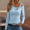 thumbnail image 1 of MHFRRA Camiseta Térmica de Manga Larga Estilo Otoño-Invierno para Capa Base Ajustada. Azul Claro, 1 of 4
