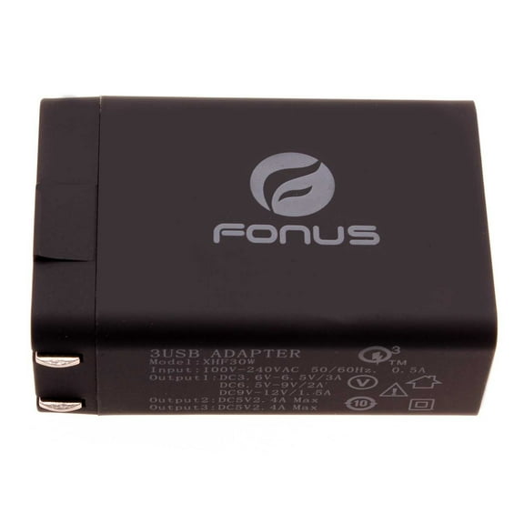 34W Home Charger for Samsung Galaxy A73 5G,A53 5G,A33 5G,A13 5G,A03s Phones - 6.8Amp 3-Port USB One Fast Port Travel Wall