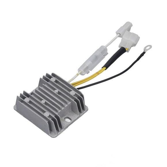 Estabilizador de Voltaje del Generador Diesel, Resistencia a la Corrosión 5kw Alta Resistencia 4 Cables de Aleacio de Aluminio Regulador de Voltaje del motor Diesel DC 12V PARA