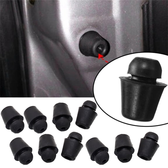 10Pcs Rubber Car Door Shock Absorber Pads Cushion Door Protector For Hyundai Kia
