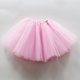 thumbnail image 5 of WORGEOUS Falda de gasa para niños, disfraz de actuación para niñas, cola de lazo de pelo de conejo para Pascua (rosa, tamaño libre, apto para niños de 3 a 8 años), 5 of 9