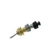thumbnail image 5 of Advancent Paquete de 2 correas de guitarra de cabeza plana de aleación de zinc, clavija de bloqueo de instrumentos de cuerda antideslizante Accesorios para instrumentos musicales Plata, 5 of 6