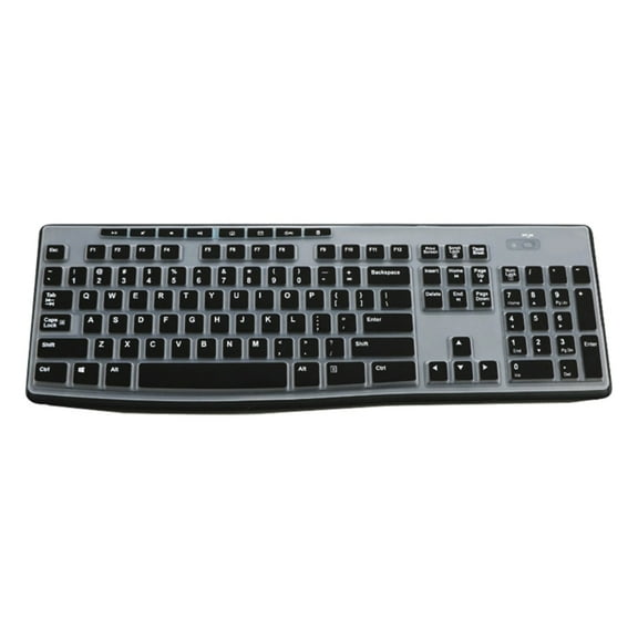Silicone Keyboard Cover for Logitech K260 K270 MK295 MK275 Models Protector Spills proof for Office Home School