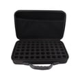 thumbnail image 1 of Organizador de Aceites Esenciales Jumpingount 60 Rejillas Bolsa de Viaje con Cremallera EVA Negro HA004994-02, 1 of 7