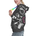 thumbnail image 2 of Lsque I Love Coffee Pattern Casual Women's Hoodie,Hooded Sweatshirt with Kangaroo Pocket,Pullover Hoodie with Eye-catching Drawstrings-XX-Large, 2 of 7