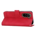thumbnail image 3 of Funda Tipo Billetera para Xiaomi Redmi A5 4G Carcasa Abatible con Porta Tarjetas, Bolsillo para Efectivo, Soporte Ajustable, Cierre Magnético y Correa de Muñeca Rojo, 3 of 6