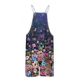 thumbnail image 3 of Birdeem Womens Scoop Solid Neck Sleeveless Casual Short Jumpsuit Rompers with Pockets, 3 of 4