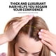 thumbnail image 5 of Hair Fibers SEVICH Hair Building Thicker Fuller, 25 g, marrón oscuro, 5 of 8