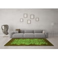 thumbnail image 3 of Ahgly Company Indoor Rectangle Oriental Green Industrial Area Rugs, 3' x 5', 3 of 4