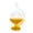 Yellow, variant on Clearance Sale! Desktop Ornament, Storm Glass Weather Predictor – 5.9” Globe, Premium Glass Craft | Live Forecast Display & Unique Home Decor Gift for Birthdays, Christmas (Indoor Use)