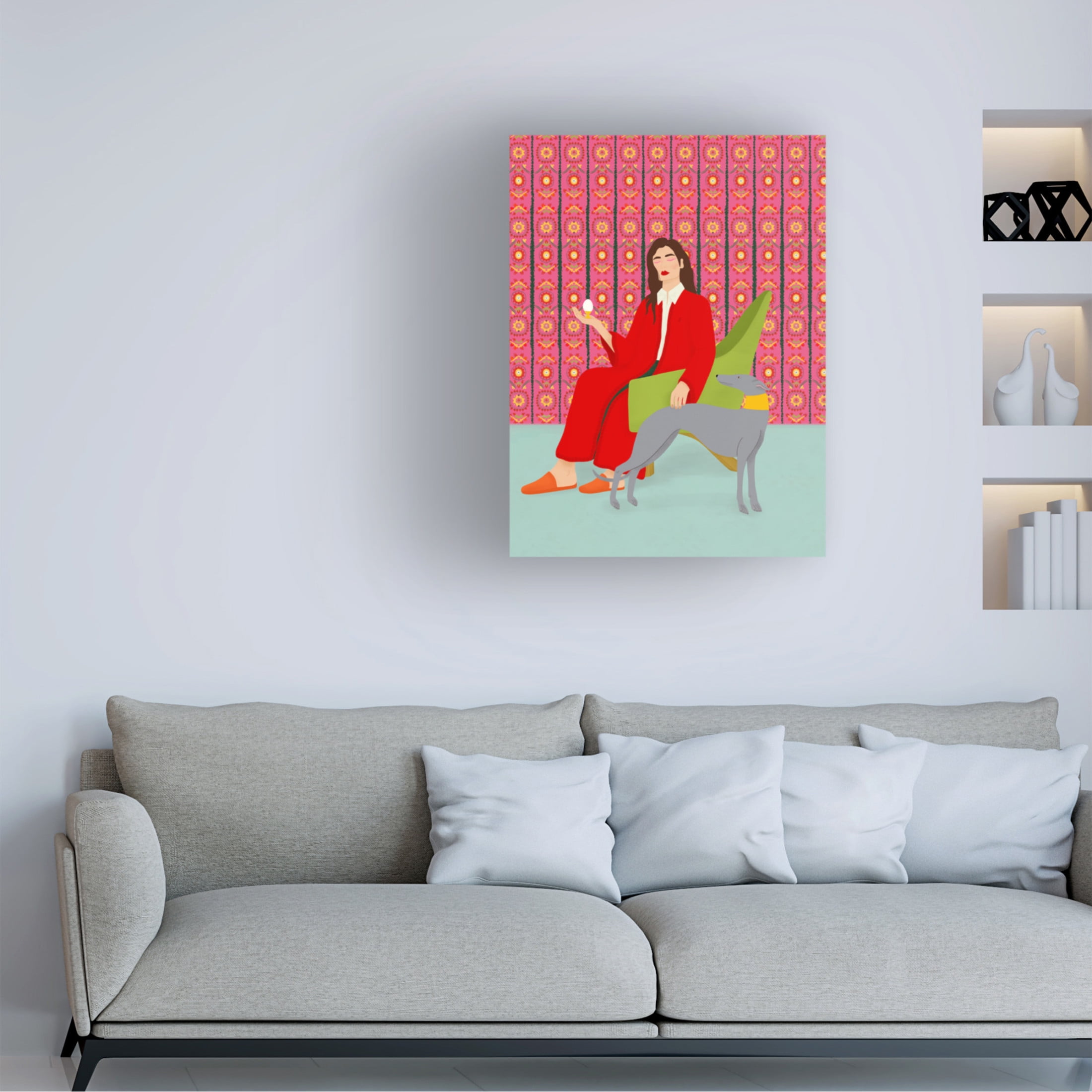 Trademark Fine Art Jota de jai Wonderful Egg Canvas Wall Art