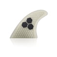 thumbnail image 1 of 2 FINS M/L Surfboard Fin Good Quality Double Tabs 2 Fiberglass Fins Double Tabs 2 Fin Surfing, 1 of 7