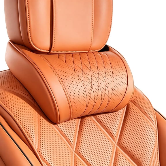 Universal Memory Foam Car Headrest Neck Pillow, Ergonomic Support Auto Neck Cushion for Long Road Trips