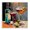 Martini Night Cocktail Scene_v1, variant on Stupell Industries Contemporary Every Sip of Martini Night Black Framed Giclee Art, 12 x 12, by Lazar Studio