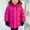 Hot Pink, variant on SERTG Childrens Solid Color Hooded Fleece Lined Long Sleeve with Pockets Mid Length Fall Winter Warm Coat for Everyday Outerwear Boys and Girls 3-11 Years(Hot Pink,8-9 Years)