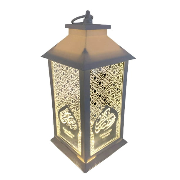 Lumière de Fenêtre Décorative Fête de Ramadan, Lampe Lune Étoile