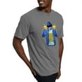 thumbnail image 4 of CafePress - Power Rangers Blue R Men's Comfort Colors® T Shirt - Mens Comfort Colors Shirt, 4 of 5