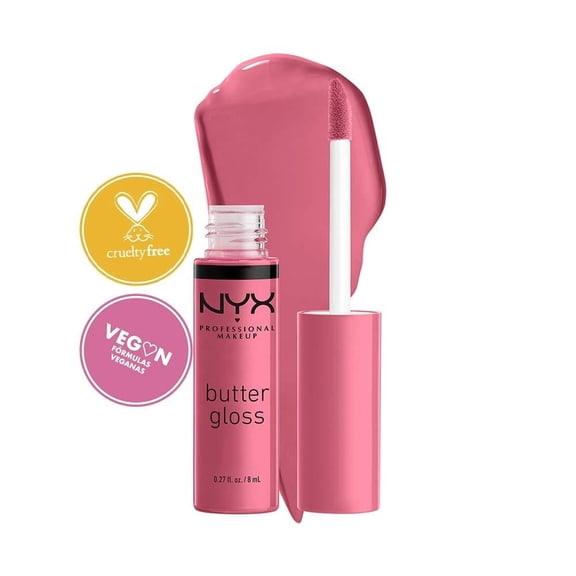 Brillo de labios NYX PROFESSIONAL MAKEUP Butter Gloss Angel Food Cake 8 ml