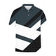 thumbnail image 5 of Ceisia Men's Summer Casual Geometric Color Block Mesh Short Sleeve Lapel Shirt Multicolor M Gifts, 5 of 7