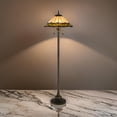 thumbnail image 6 of Dio 62 Inch Floor Lamp, Colorful Tiffany Style Stained Glass, Bronze Resin, 6 of 6
